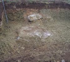 Les gros cailloux sont présents et d'une surface impressionnante