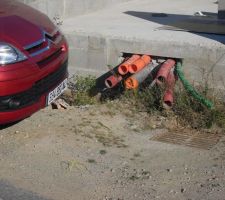 Un garage avec des marches : Originalit&eacute; de notre constructeur !!!