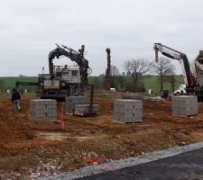 Début de la construction