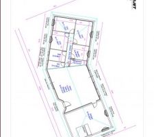 Eh voila le projet merci à steph pour la réalisation des plans et du permis de construire .