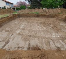 Decaissement sur 1.20m