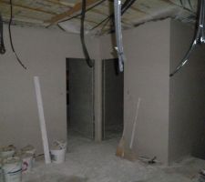 Plâtrerie: vue de la mezzanine