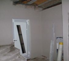 Plâtrerie: vue du hall d'entrée