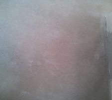 Fissure dalle chambre