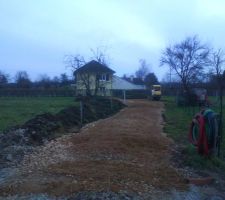 Mise en place des cailloux