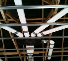 Caisson de redistribution de la VMC Double flux