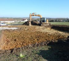 Terrassement des fondations