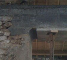 Poutre pour acces cuisine