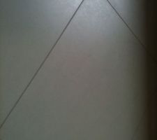 Choix Carrelage pour tout le RDC   Escalier Sirocco 60X60 Perla....
Avec joint de 2mm