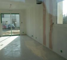 Photo carrelage salon - séjour