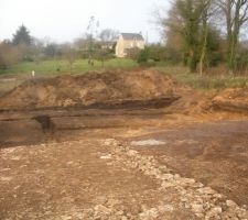 Voila apr&egrave;s de longs mois d attente le chantier est enfin lancer!!