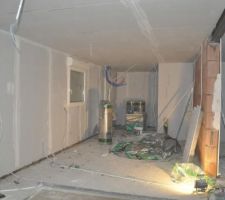 Vue futur emplacement cuisine