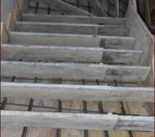 Coffrage escalier