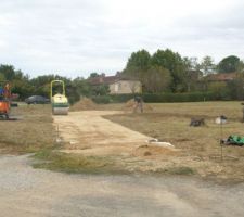 Chemin d'accès pour que le constructeur vienne ériger ma maison