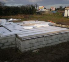 Plancher en construction