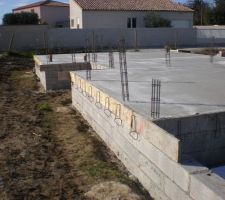 Plancher coulé sec