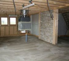 La dalle est coul&eacute;e