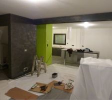 La poutre a révétu son manteau noir ;)