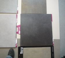 Carrelage 60x60cm partie jour RdC