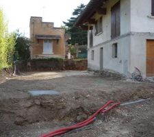 Fin du terrassement