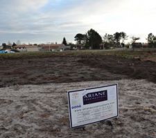 Photo du permis ...
Terrain décapé !