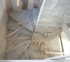 Enfin notre escalier !