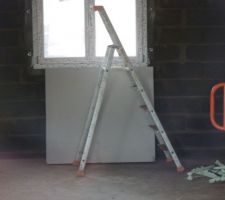 Suite du chantier : plaquiste !