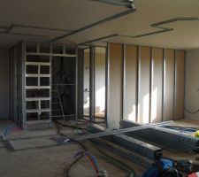 Premiers murs intérieur !!!
