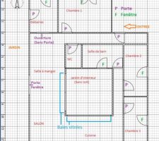 Plans de notre maison plein pied