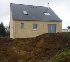 Terrassement en cours