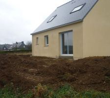 Terrassement en cours