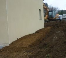 Terrassement en cours