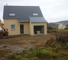Terrassement en cours