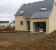 Terrassement en cours