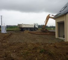 Terrassement en cours
