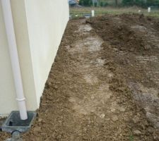 Terrassement en cours