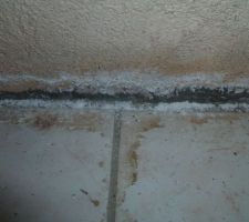 Givre dans le sous-sol