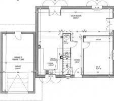 Plan du rez-de-chaussée