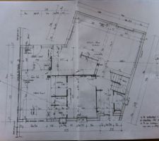 Plan du RDC = 83m2 habitable