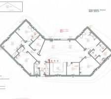 Plan d'implantation points lumineux