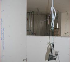 Demi-cloison du bureau