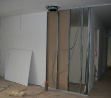 Il manque le placo anti-feu