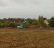 Debut des travaux ...