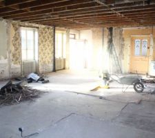 Vu de la piece de vie.