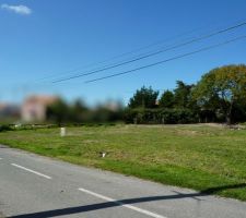 Terrain après signature du compromis de vente