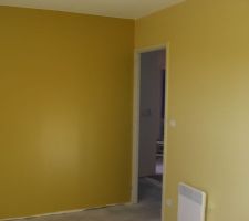 Voici les couleurs de la chambre "savane"