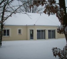 Neige le 05/02/2012.