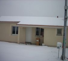 Un peu de neige
