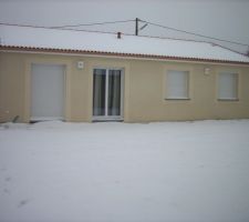 Un peu de neige