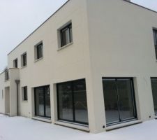 Angle sud ouest première neige